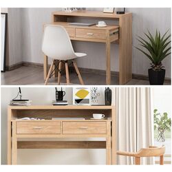 Masa de birou Costway HW63007NA (Natural) Thumb