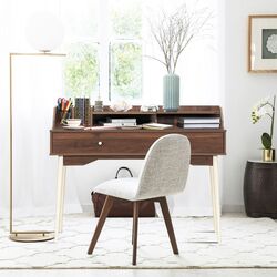 Masa de birou Costway HW63447CF (Brown) Thumb