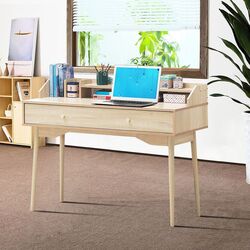 Masa de birou Costway HW63447NA (Natural) Thumb