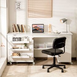 Письменный стол Costway HW66623WH (White)