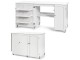 Masa de birou Costway HW66623WH (White)