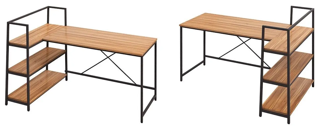 Masa de birou Costway HW67502WT (Walnut)