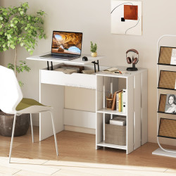 Masa de birou Costway JV11655WH (White)