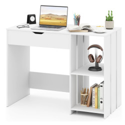 Masa de birou Costway JV11655WH (White) Thumb