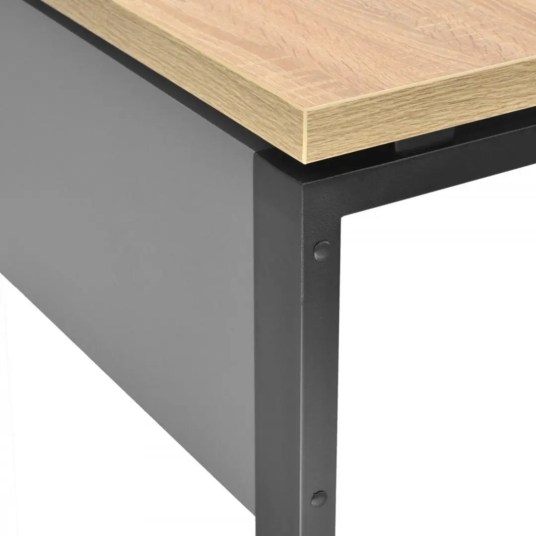 Письменный стол DP B-150 (Black/Sonoma Oak)