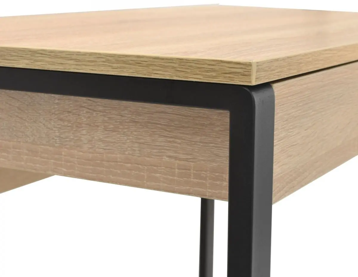 Письменный стол DP Small (Black/Sonoma Oak)