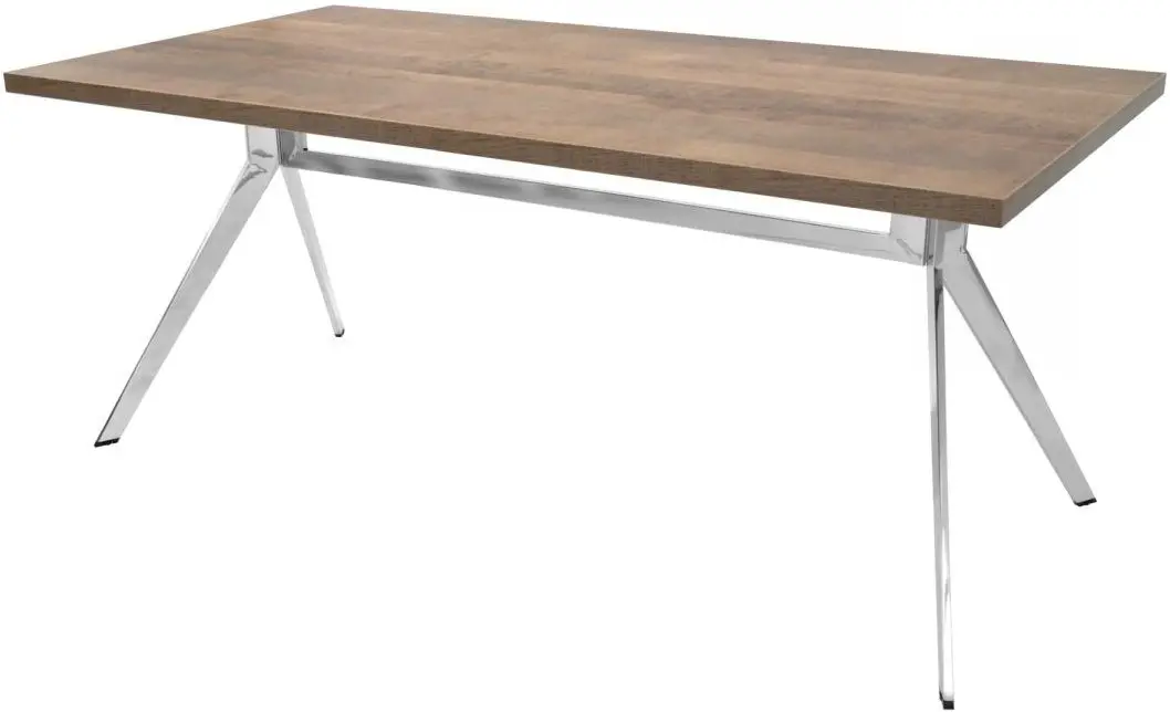 Masa de birou DP Uno 180x75 (Wood/Inox)