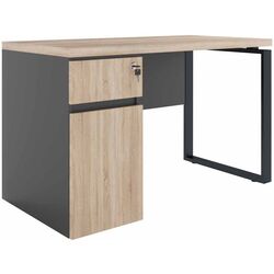 Письменный стол DP Box 120x60 (Sonoma/Black) Thumb