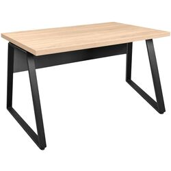 Письменный стол DP Enzo 130x75 (Sonoma/Black) Thumb