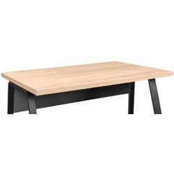 Письменный стол DP Enzo 130x75 (Sonoma/Black) Thumb