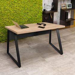 Письменный стол DP Enzo 130x75 (Sonoma/Black)