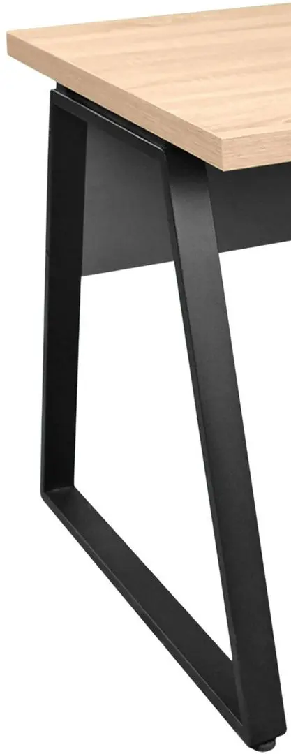 Письменный стол DP Enzo 130x75 (Sonoma/Black)