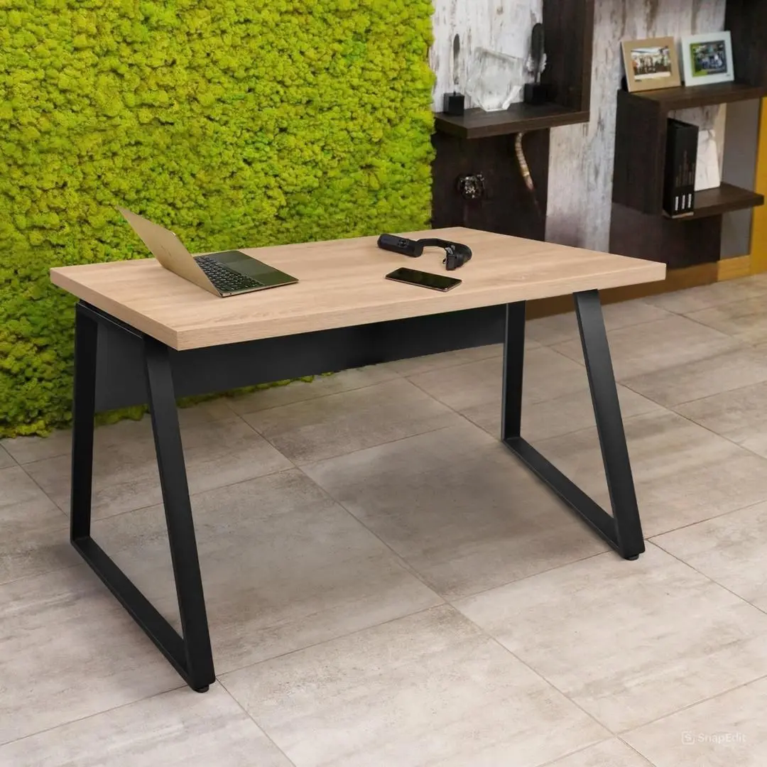 Письменный стол DP Enzo 130x75 (Sonoma/Black)