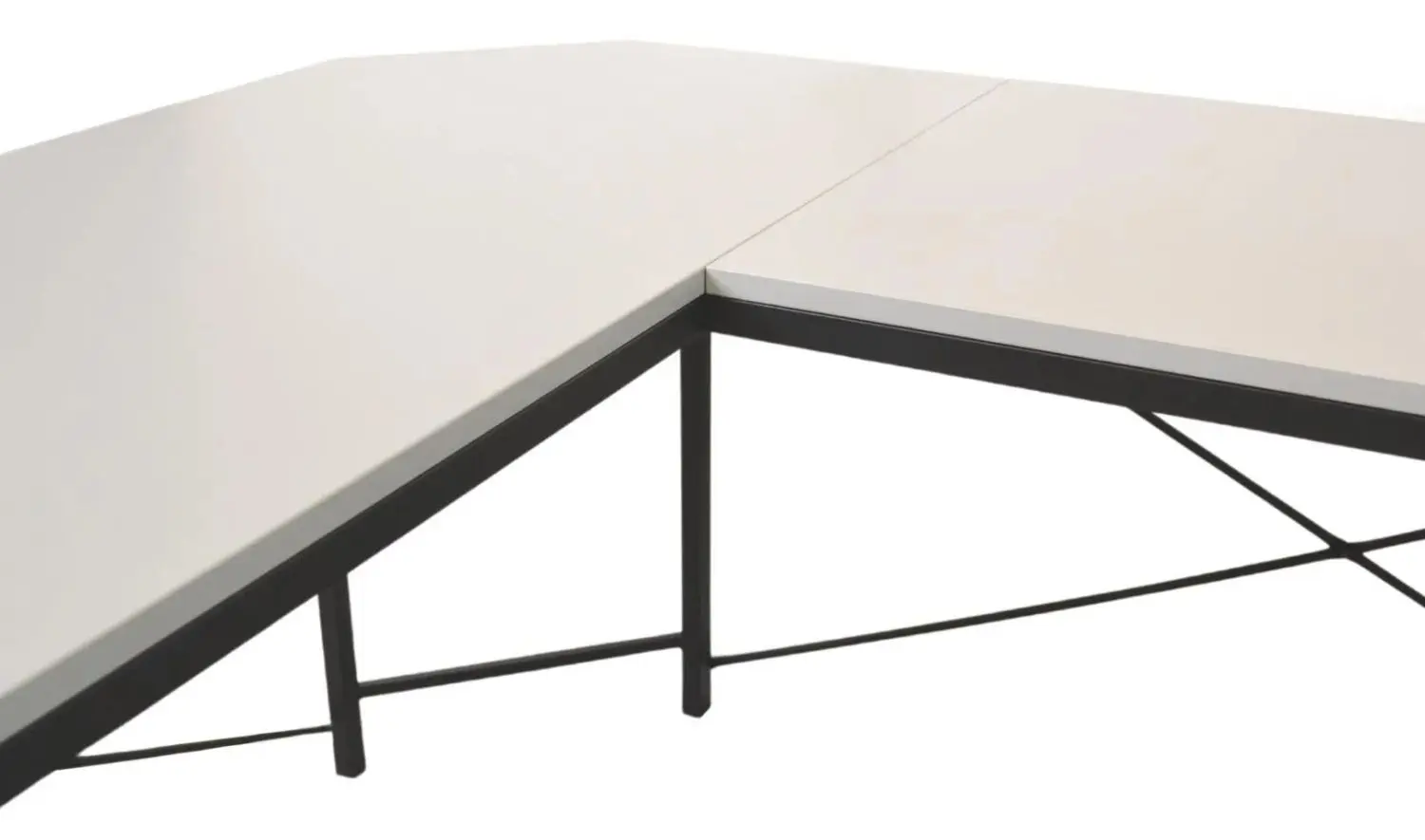 Письменный стол DP Foxtrot (White/Black)