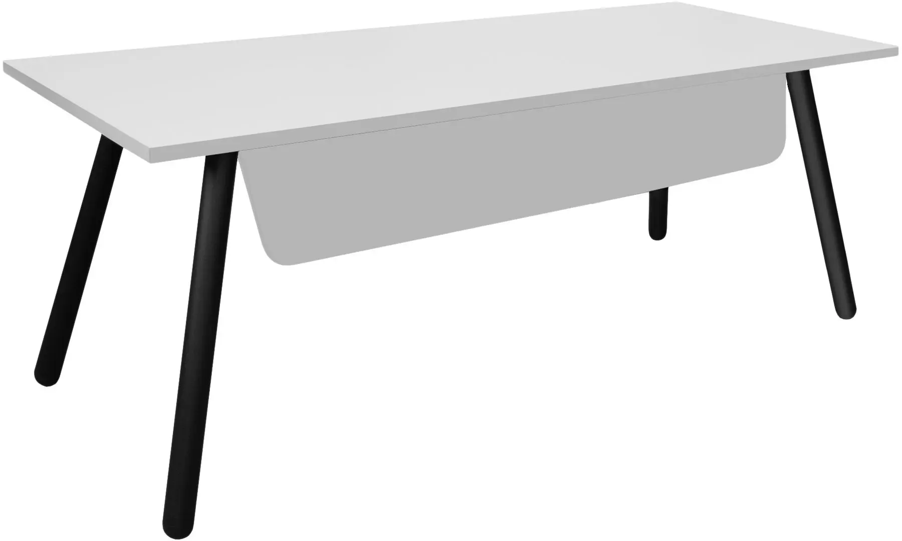 Masa de birou DP Fusion (White/Black)