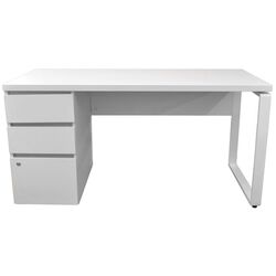 Masa de birou DP Urban + Box 150x68 (White) Thumb