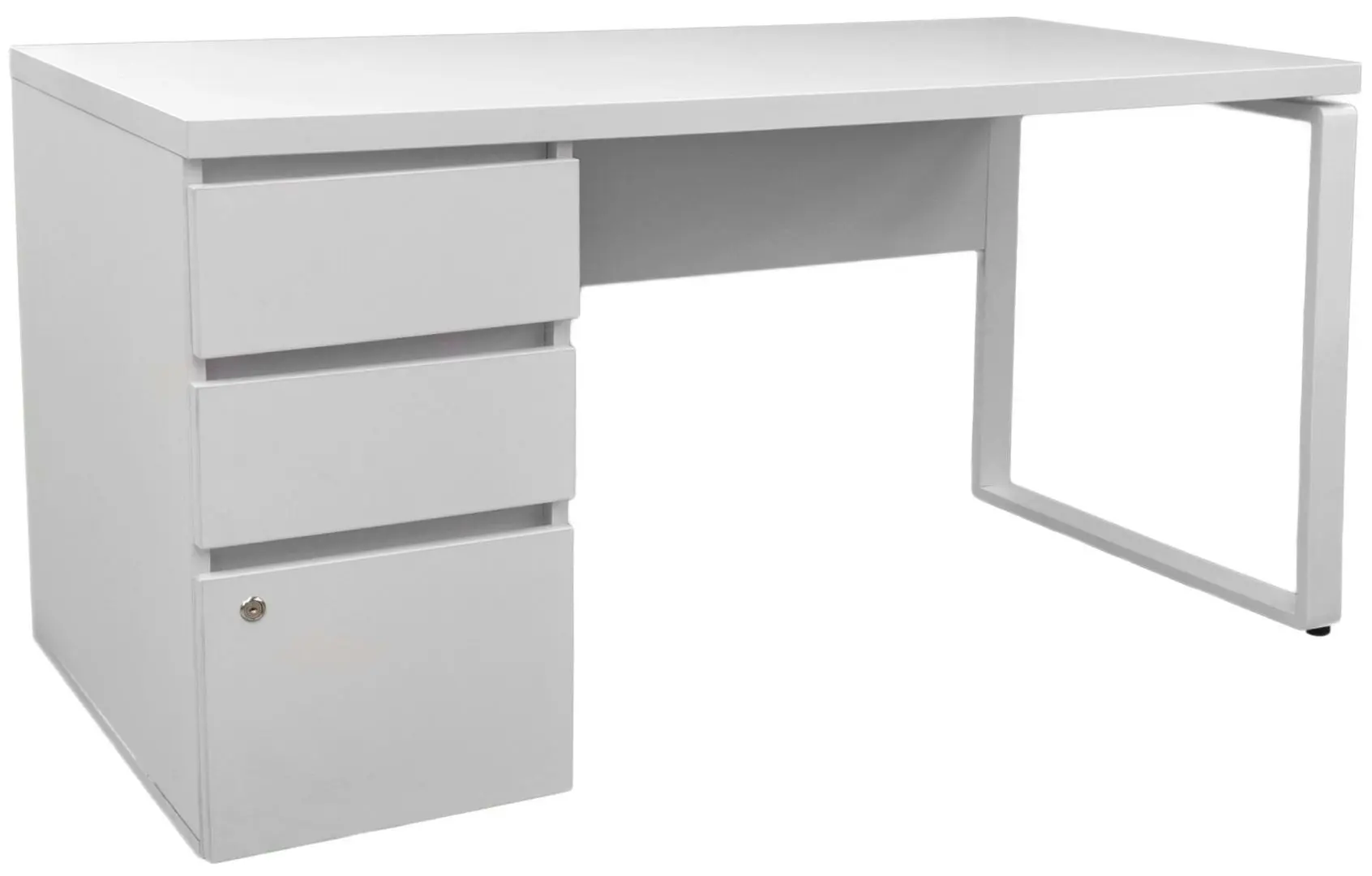 Masa de birou DP Urban + Box 150x68 (White)