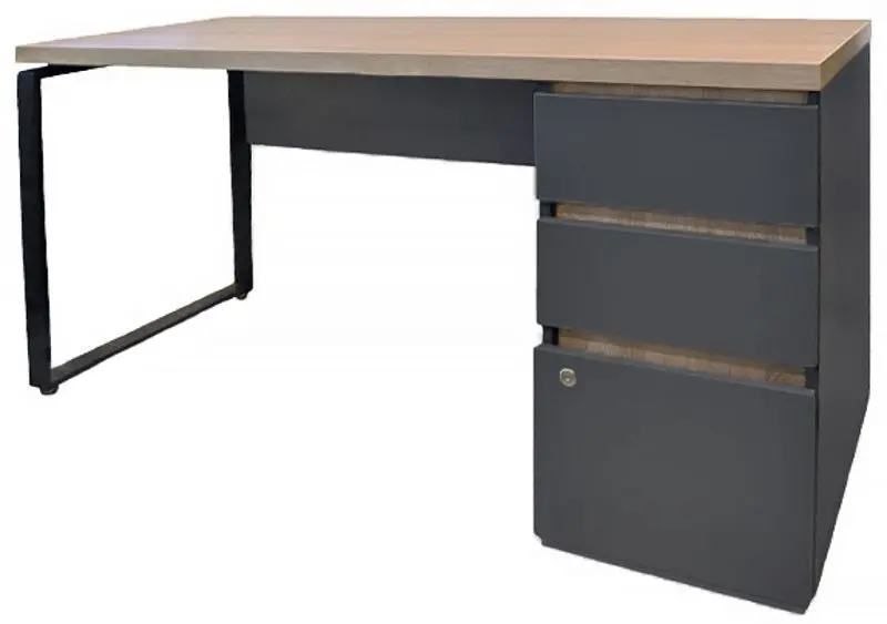 Письменный стол DP Urban + Box 150x68 (Brown/Black)