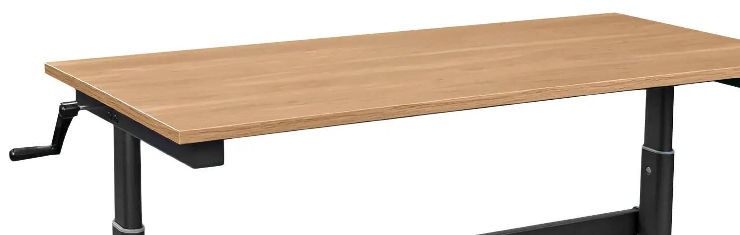 Masa de birou reglabila DP Asmin CN-1915 (Brown/Black)