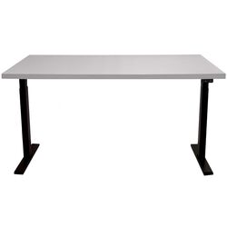 Masa de birou reglabila DP SUL01 (Black/Light Gray) Thumb