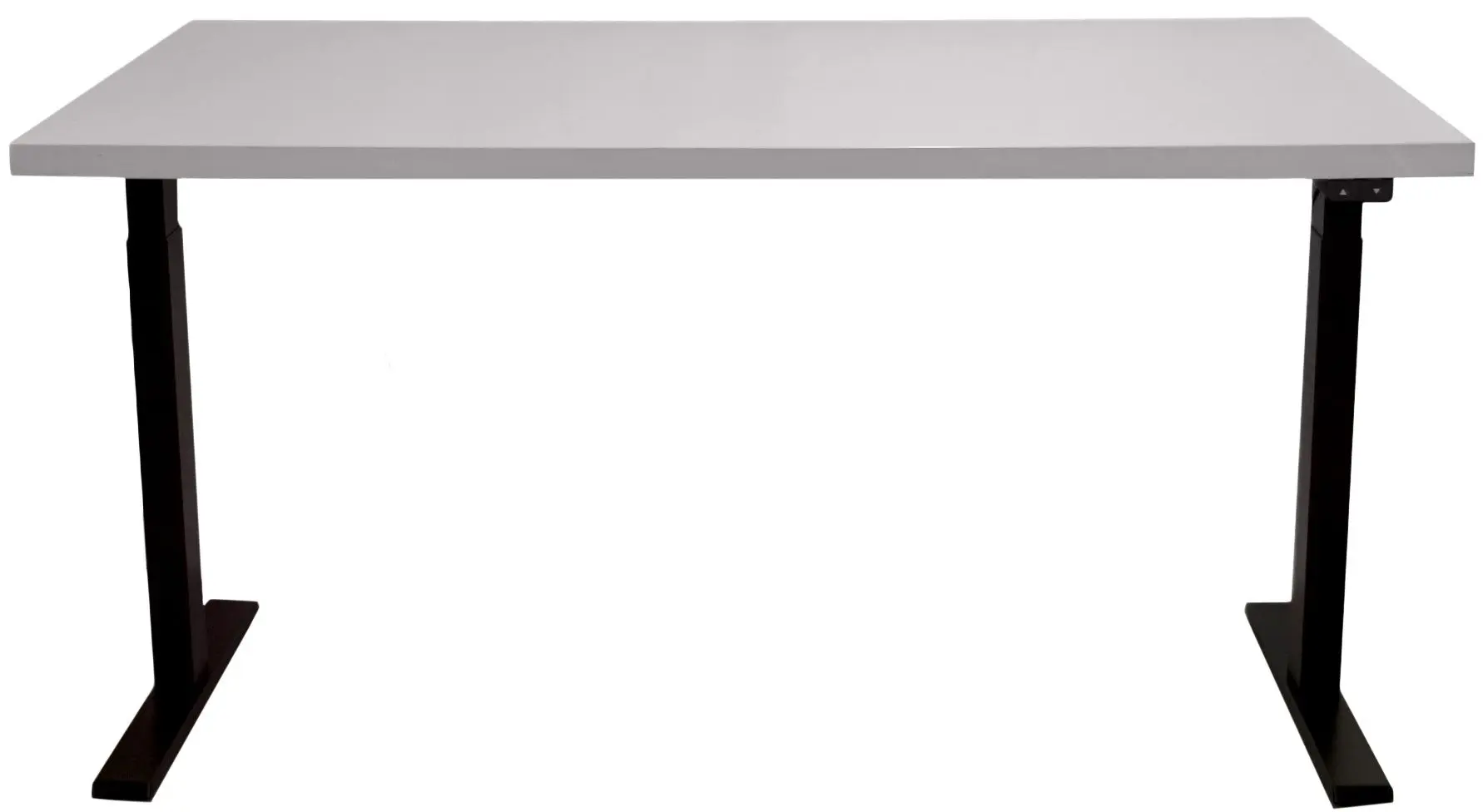 Masa de birou reglabila DP SUL01 (Black/Light Gray)