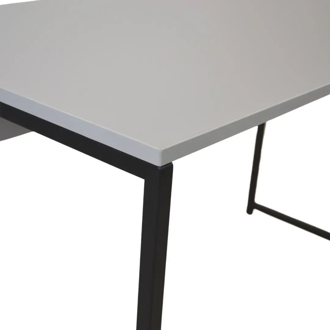 Стол письменный DP B-120 Slim (White/Black)