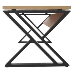 Стол письменный DP Sparta 1500 (Natural Wood/Black) Thumb