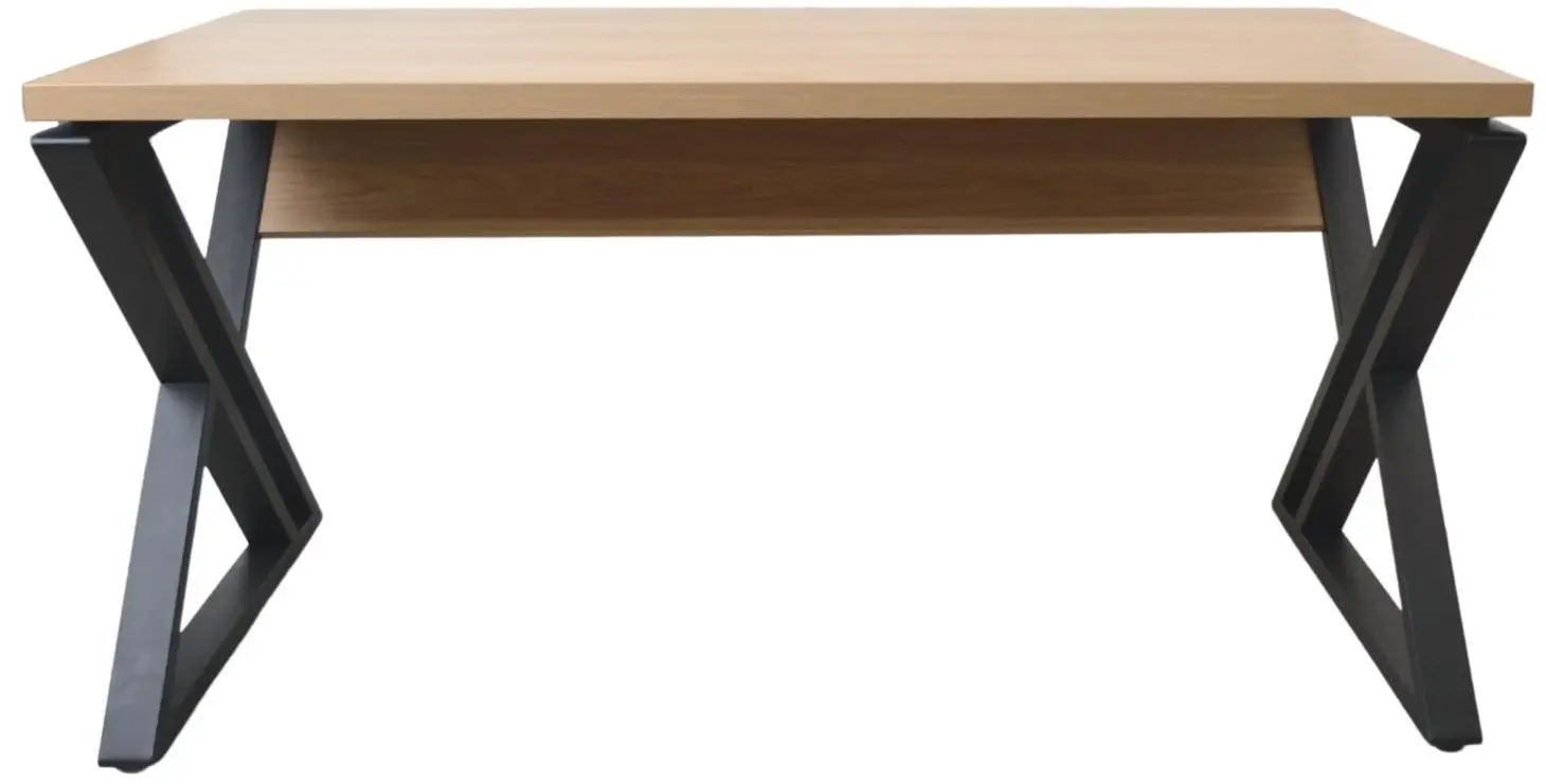 Стол письменный DP Sparta 1500 (Natural Wood/Black)