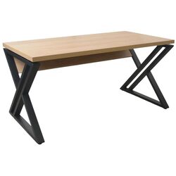 Стол письменный DP Sparta 1500 (Natural Wood/Black)