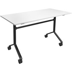 Masa rabatabila DP 139x68 (White/Black) Thumb