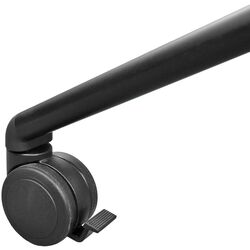 Masa rabatabila DP 139x68 (White/Black) Thumb