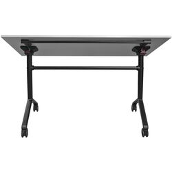 Masa rabatabila DP 139x68 (White/Black) Thumb