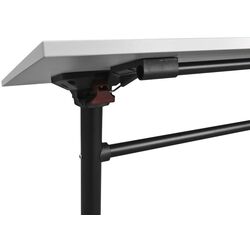 Masa rabatabila DP 139x68 (White/Black) Thumb