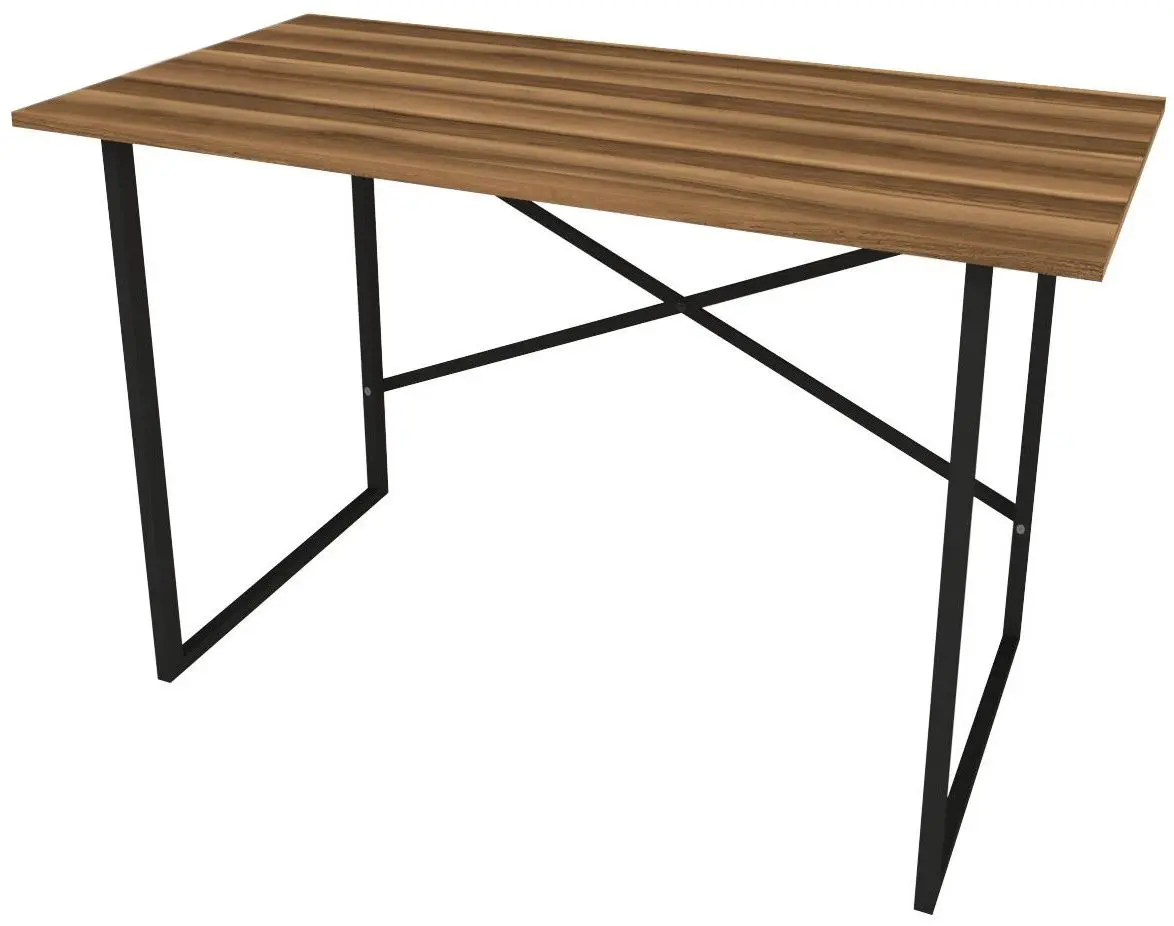 Masa de birou Bofigo 60x120 (Walnut/Black)