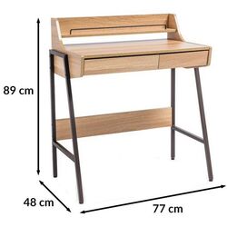 Письменный стол Signal B-168 (Oak/Dark Brown) Thumb