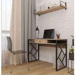 Письменный стол Signal Tablo B (Oak/Dark Brown) Thumb