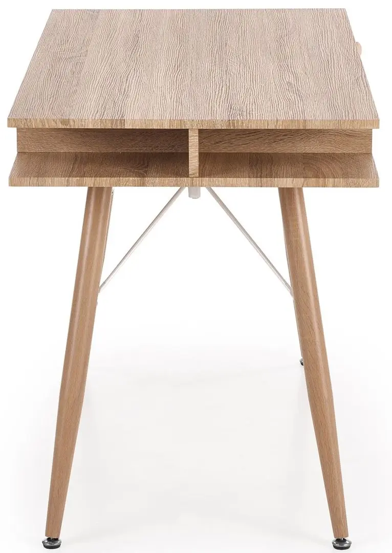 Masa de birou Halmar B34 (Sonoma Oak/White)