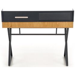 Masa de birou Halmar B43 (Golden Oak/Black) Thumb