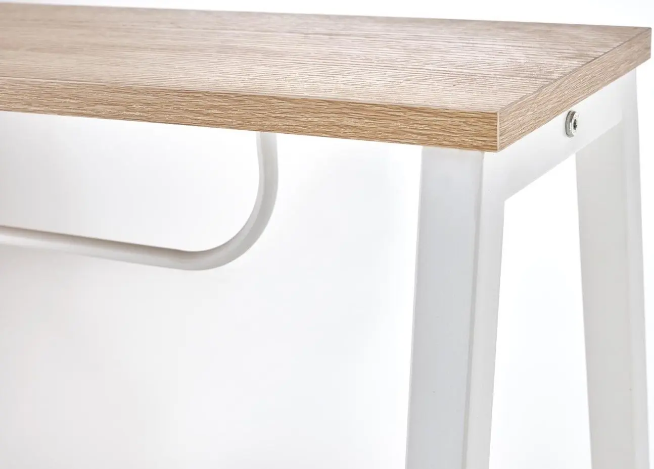 Masa de birou Halmar B48 (Sonoma Oak/White)