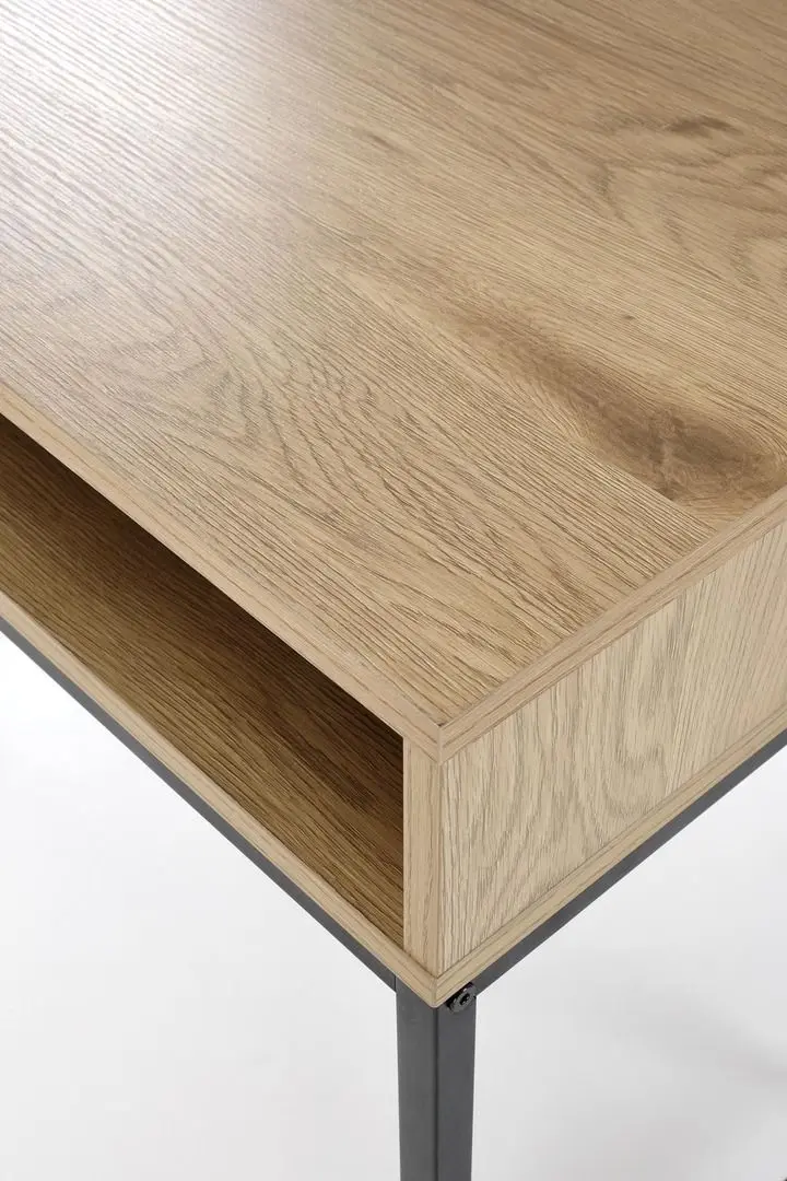 Masa de birou Halmar B50 (Natural Oak/Black)