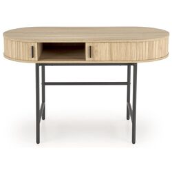 Masa de birou Halmar B51 (Natural Oak/Black) Thumb