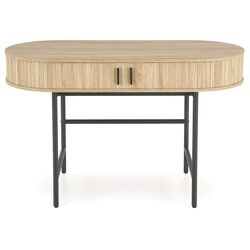 Masa de birou Halmar B51 (Natural Oak/Black) Thumb