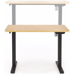 Masa de birou Halmar B53 ( Golden Oak/Black) Thumb