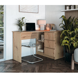 Письменный стол Halmar Bega (Artisan Oak)