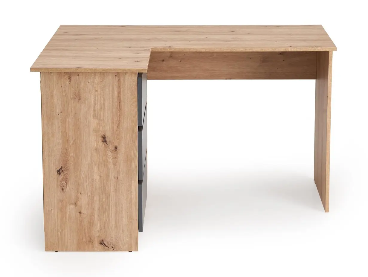 Письменный стол Halmar Bega (Artisan Oak/Graphite)