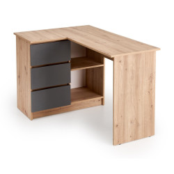 Письменный стол Halmar Bega (Artisan Oak/Graphite) Thumb