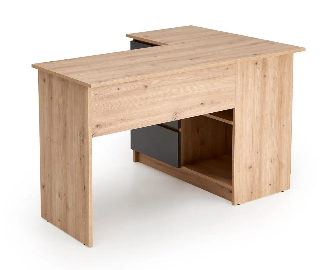 Письменный стол Halmar Bega (Artisan Oak/Graphite)