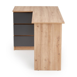 Письменный стол Halmar Bega (Artisan Oak/Graphite) Thumb