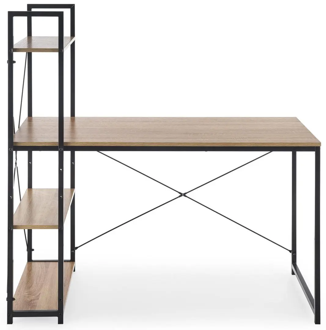 Письменный стол Halmar Narvik B1 (Sonoma Oak/Black)