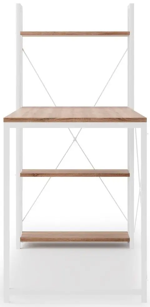 Письменный стол Halmar Narvik B1 (White/Sonoma Oak)